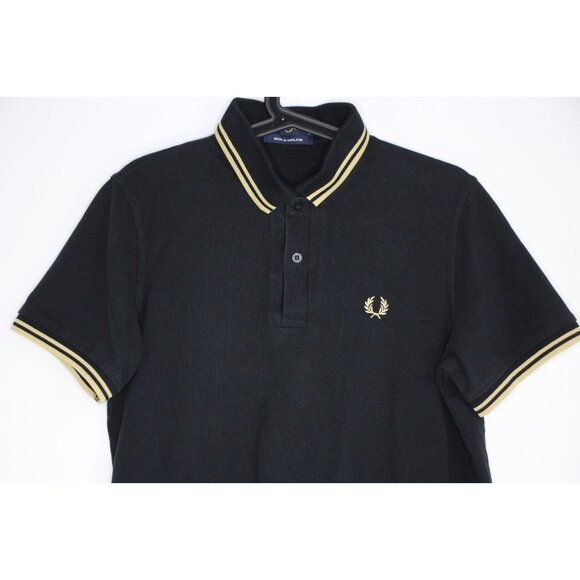 Fred Perry Mens 40 Embroidered Logo Polo Shirt B1081 - Picture 2 of 5